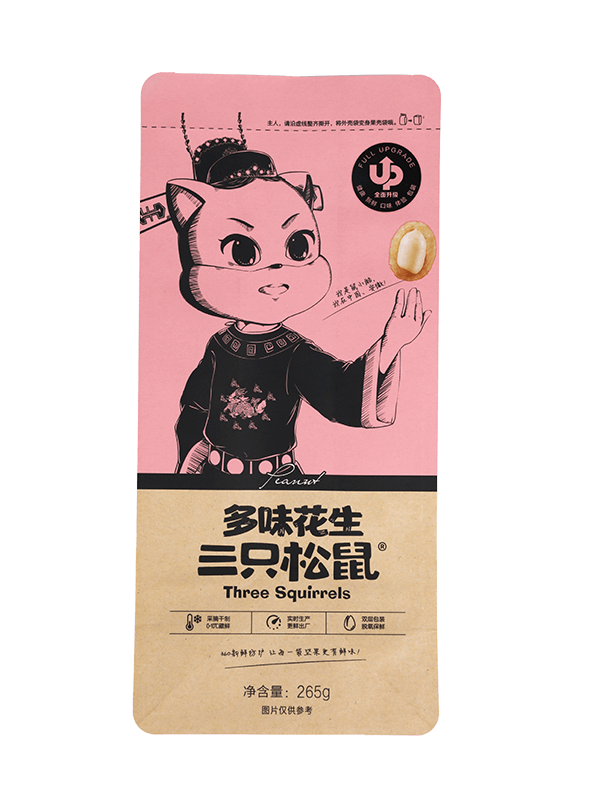 Nieuw design plastic zak met op maat gemaakte bedrukking voor snackverpakkingen