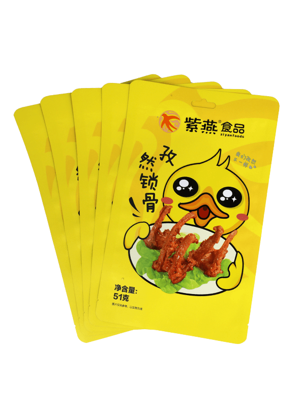 Lamineren food grade matte afwerking snacks plastic verpakking zak;